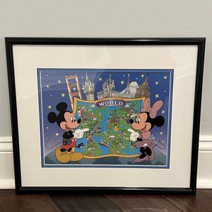 Mickey & Minnie Destination Disney Sericel